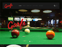 Tablet Screenshot of garfsbar.com